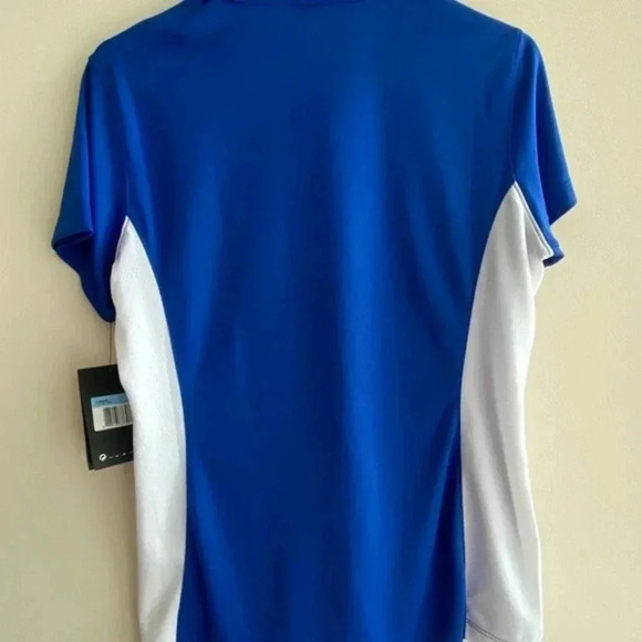 Nike Dri-Fit Blue and White Alabama Crimson Tide Polo Shirt, Women’s Medium - Picture 15 of 15
